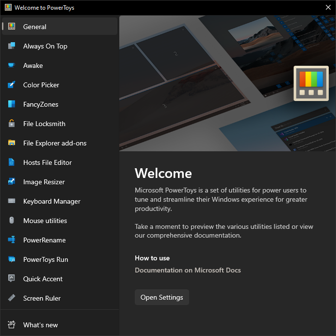 Powertoys screenshot